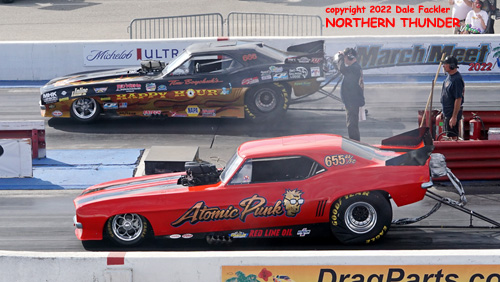 Don Knoblauch - 'Atomic Punk' (near lane) vs Tim Boychuk - 'Happy Hour' 
(far lane) - NFC